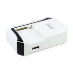 Wholesale Smart USB Universal Battery Charger Rectangle (White)